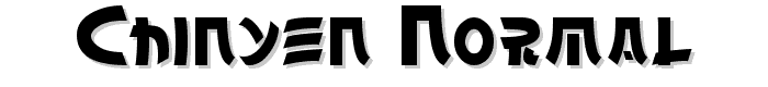 Chinyen Normal font